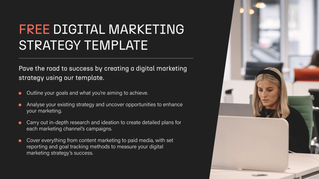 Free digital marketing strategy template