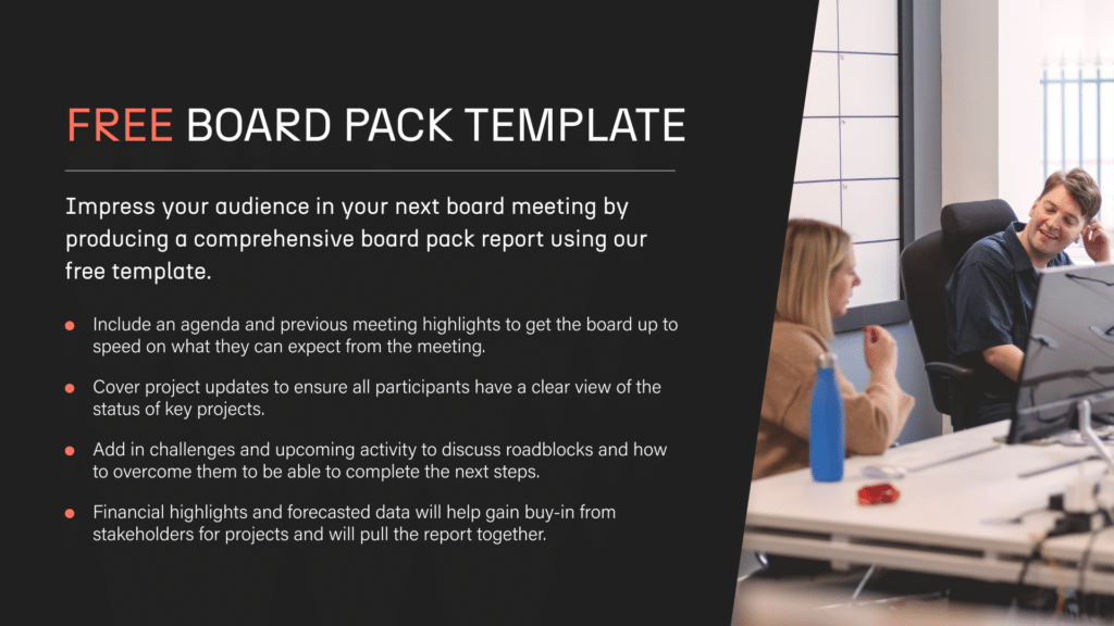 Free board pack template